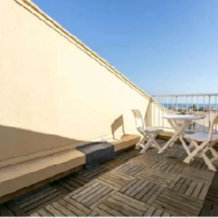 F3 Narbone-Plage Avec Solarium 250M De La Mer Vue Mer Et Clape Narbonne-Plage Buitenkant foto